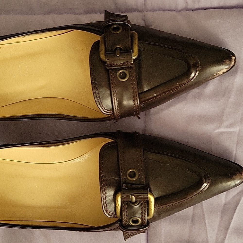 Brown heels